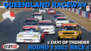 QTCC Round 3 2022  ~ Queensland Raceway ~ Race 4 Highlights.
