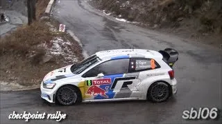 WRC RALLYE MONTE CARLO 2013 DAY 4 Es 015 LANTOSQUE - LUCERAM