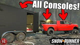 SnowRunner: How To Do A CAMPING RP on ALL CONSOLES! (FULL MODS LIST!!)