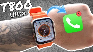 T800 ULTRA el clon economico del Apple Watch Ultra😨 | Unboxing y configuracion 2023 🌟