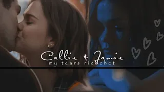 callie & jamie || my tears ricochet ( +3x19)