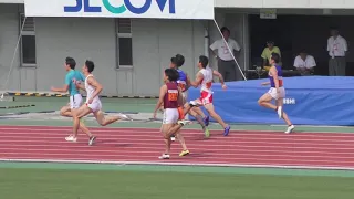 2019 関東インカレ陸上 男子1部 200m 決勝