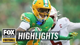 Troy Franklin Highlights | CFB on FOX