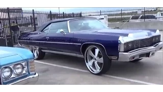 1973 Vert donk Tucking 26" Amani Forged Delo Wheels