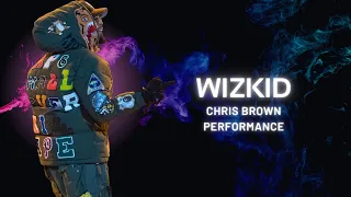 Wizkid brings out Chris Brown at his London Concert Day 1 #WizKidO2 #MadeInLagos #WizKidFC