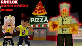 En Esta Pizzería Cocinan A Los Robloxianos! Escapando De La Pizzería Del Mal En Equipo! 😲🍕