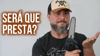 Unboxing de uma... Mini motosserra!?!?!