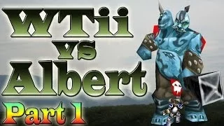 Warcraft 3 - WTii vs Albert #6 Part 1 (1v1 #17)