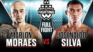 Full fight | Marlon Moraes vs. Josenaldo Silva (Bantamweight Title Bout) | WSOF 34, 2016