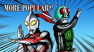 Why Kamen Rider is More Popular than Ultraman in the States (theory)