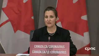 Federal ministers and health officials provide COVID-19 update – April 11, 2020