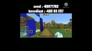 seed Minecraft 1.18 ini cocok untuk survival coy #shorts #Rafazilivian