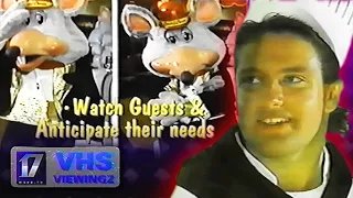 VHS VIEWINGZ: Chuck E. Cheese Training Tapes, How To Serve Meat and more...