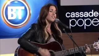 Country singer Cassadee Pope performs 'Wasting All These Tears'