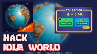 How to hack idle world