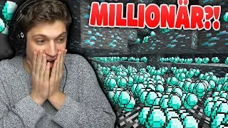 1.000.000€ WUNSCH ERFÜLLT!! (Minecraft Millionär) 😨