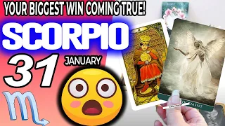 Scorpio ♏️ 😳YOUR BIGGEST WIN COMING TRUE!🙌💸 horoscope for today JANUARY 31 2024 ♏️ #scorpio tarot