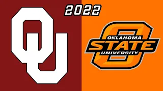 Oklahoma Sooners vs Oklahoma State Cowboys | 2022 College Football Full Game Replay | 720p