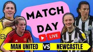 LIVE | MANCHESTER UNITED VS NEWCASTLE UNITED | FA CUP WOMEN'S SPECIAL