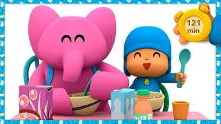 🍇 POCOYO AND NINA - Healthy Eating For Kids [121 min] ANIMATED CARTOON for Children | FULL episodes