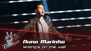 Nuno Marinho  - "Writing's on the wall" | Prova Cega | The Voice Portugal