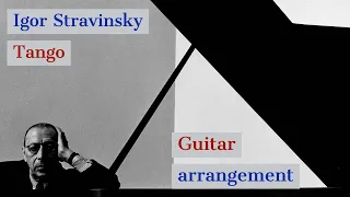 Tango - Stravinsky, guitar arrangement