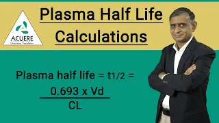 Plasma half life Calculations | Dr. Shantanu R. Joshi | 2021