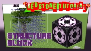 Structure Block Tutorial - Redstone Tutorial