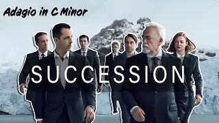 ♬ 2hr | HBO's Succession Outro ♬ Adagio in C Minor | Ominous Frank Theil's Spegazzini 01 Visual