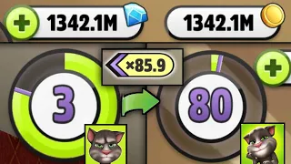 0 to 80 Level in 25 Minutes - My Talking Tom - Level Up Tricks - Unlimited Money - GAMEPLAY 4U