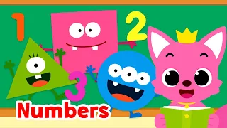 Learn to Count with Shapes | Easy Number for Kids | 15-Minute Learning with Baby Shark