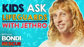 "Most serious injury on the job?" - Professional Lifeguard Answers Kids' Questions