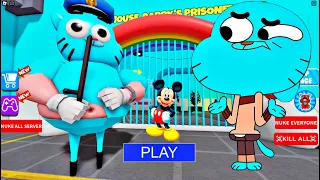 NEW! GUMBALL'S PRISON RUN! OBBY #roblox #new