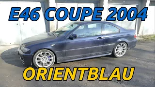 E46 Coupe Orientblau - serwisowanie kolejnego gruza xD