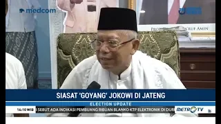 Ma'ruf Amin Bicara Soal Prabowo Menggoyang Jokowi di Jateng