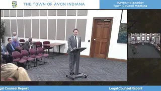 Town of Avon Town Council Meeting - August 24, 2023