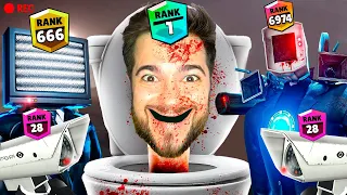 BRAWL STARS СКИБИДИ ТУАЛЕТ 1 - 56 🚽 ВСЕ СЕРИИ Skibidi Toilet