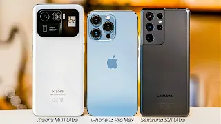 Xiaomi Mi 11 Ultra vs iPhone 13 Pro Max vs Samsung S21 Ultra / Кто победил?