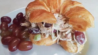 The Best Chicken Salad Sandwich with Grapes