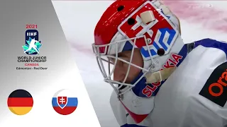 Germany vs Slovakia | IIHF World Junior Championship 2021 | Goals | 12.28.20