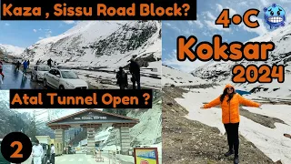 Manali To Koksar | Is Koksar Worth Visiting ? Weather Conditions In April & May | Amanjass Vlogs |