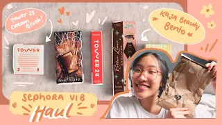 ･ﾟmini sephora sale unboxing + try on! ✿*:･ﾟ✧