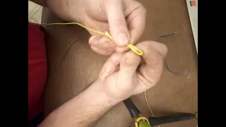 Ремонт стропы параплана. Как связать порванную стропу.