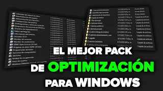 ¡EL MEJOR PACK de OPTIMIZACIÓN para WINDOWS 10/11! ( EXPLICADO A DETALLE ) *FUNCIONANDO 2024* 📈🔥