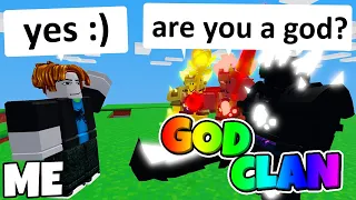 I Tried Out for a GOD Clan, as a NOOB (Roblox BedWars)