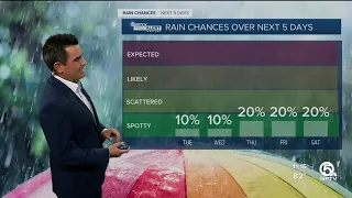 First Alert Weather Forecast for Afternoon of Tuesday, Oct. 25, 2022