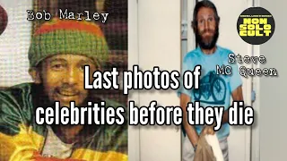 Last photos of celebrities before they die #passedaway #rip #inlovingmemory