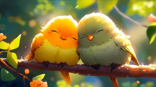 Relaxing Music to Calm the Mind: 5-Minute Piano Bliss for Swift Sleep,Stress Relief (Adorable Birds)