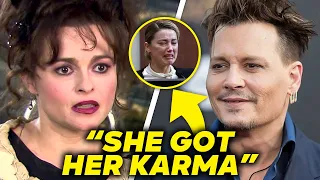 Helena Bonham Carter DEFENDS Johnny Depp?!