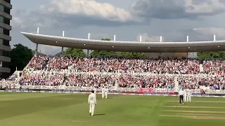 Carnage! The moment Ben Stokes hits the winning runs for England against New Zealand at Trent Bridge